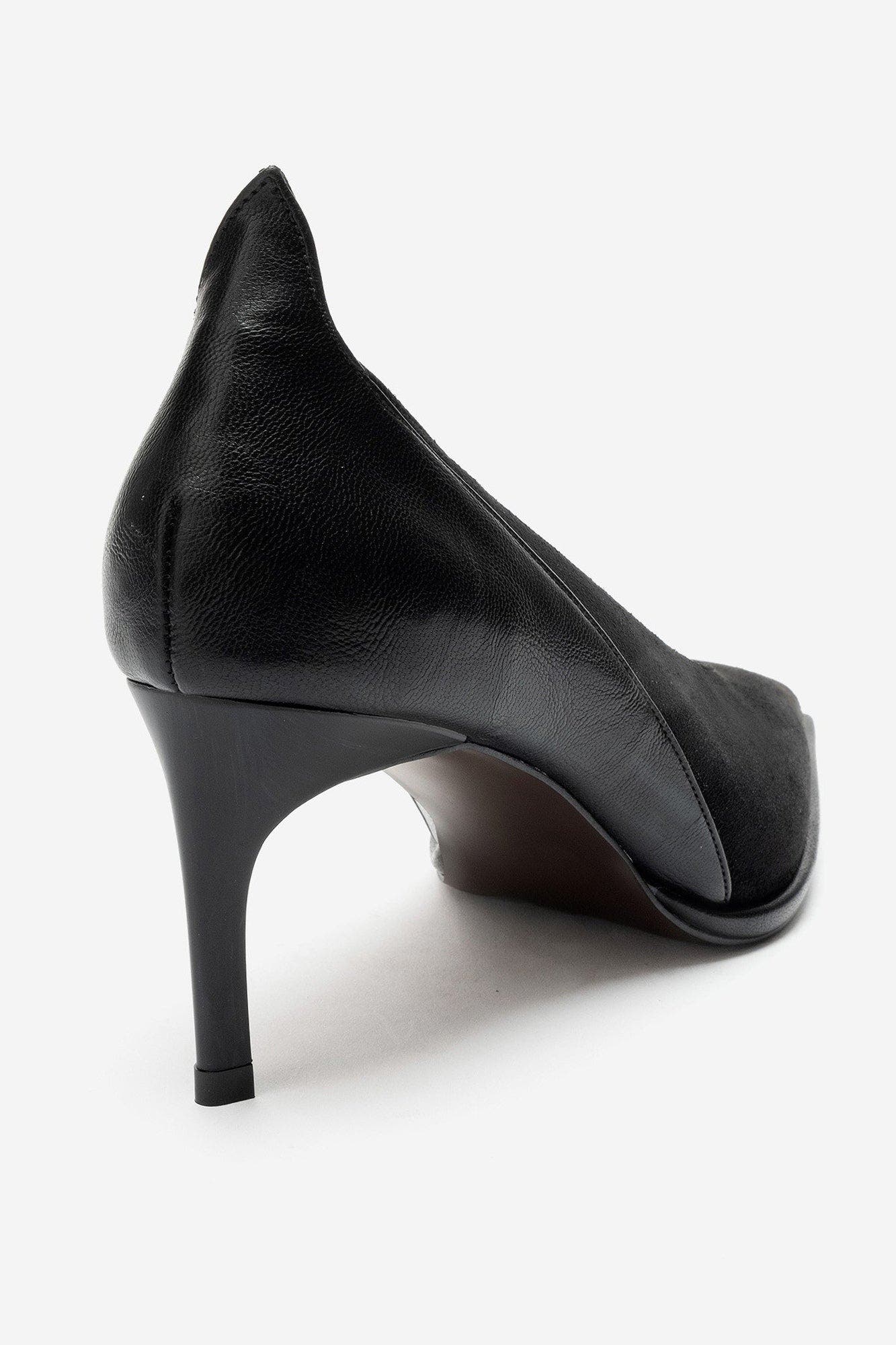 Meadow Pointed Toe Stiletto Pump, Alternate, color, Black Suede