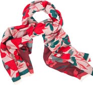 SAACHI Floral Reversible Scarf
