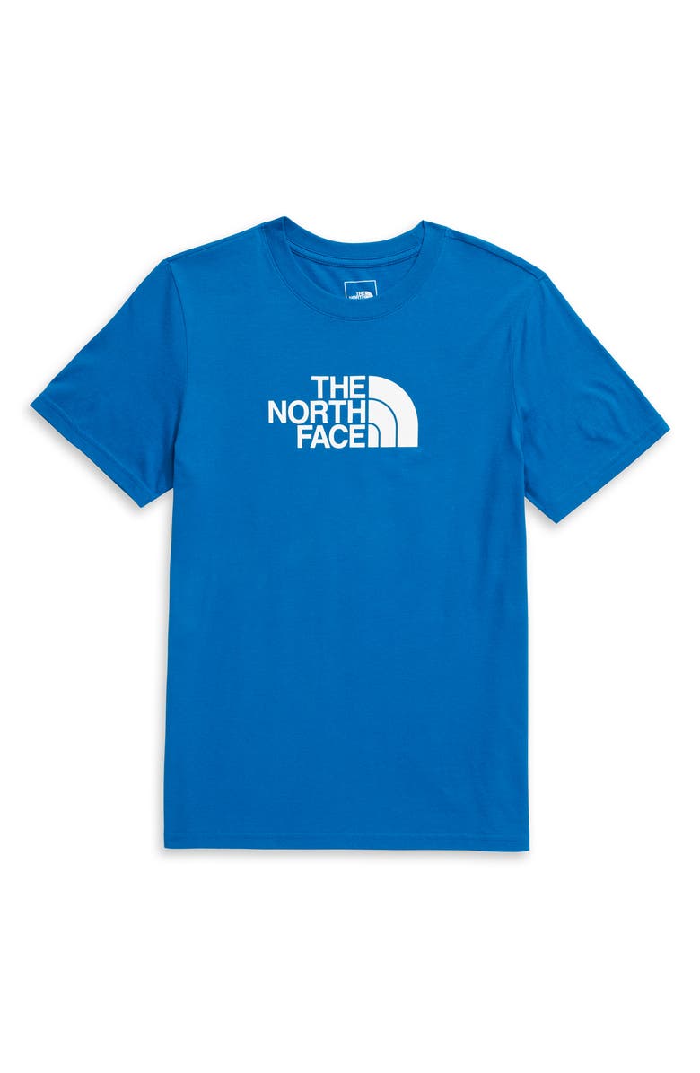 The North Face Kids
 Half Dome Logo Graphic T-Shirt, Main, color, Hero Blue