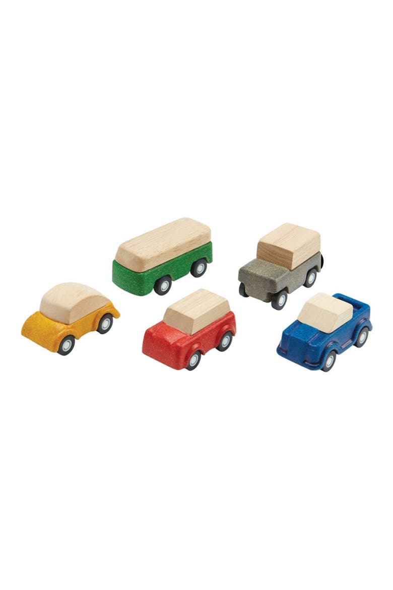 Plan World Set of 5 Cars, Main, color, MULTI
