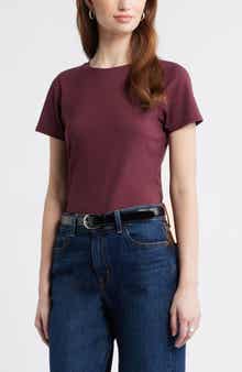 Nordstrom Pima Cotton Blend Crewneck T-Shirt