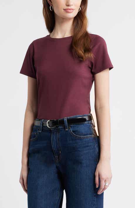 Nordstrom Pima Cotton Blend Crewneck T-Shirt