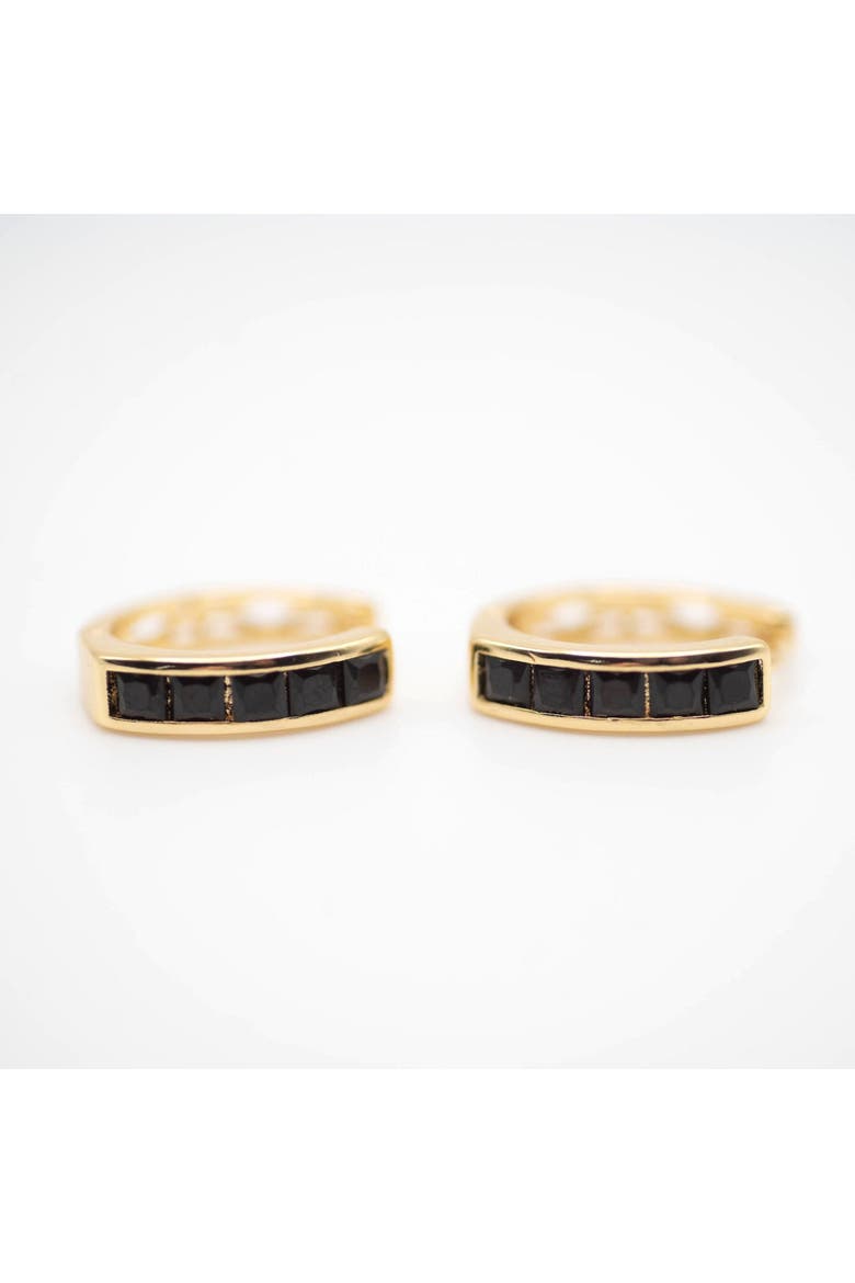 Onyx Huggies, Alternate, color, Gold