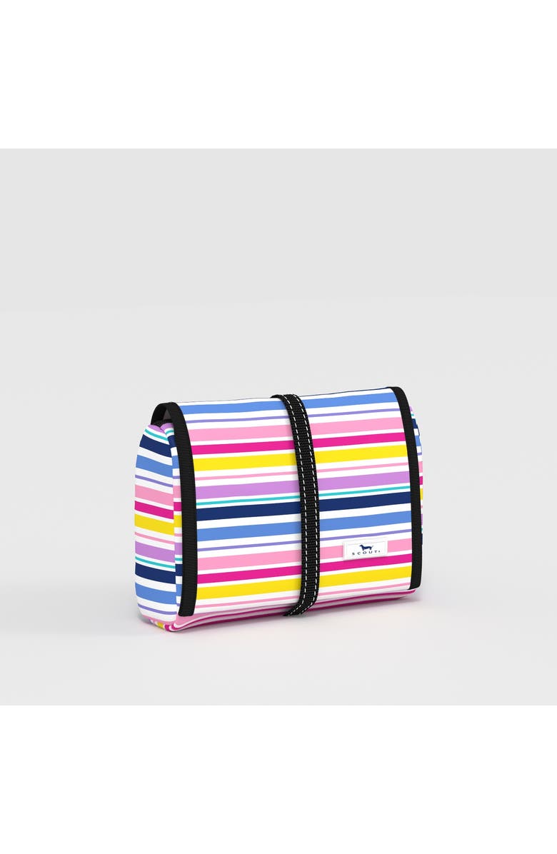 SCOUT Beauty Burrito Toiletry Bag, Main, color, Stripe A Pose