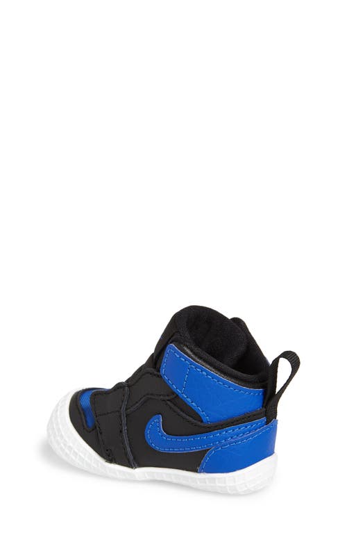 Jordan Nike Air  1 Crib Bootie In Black