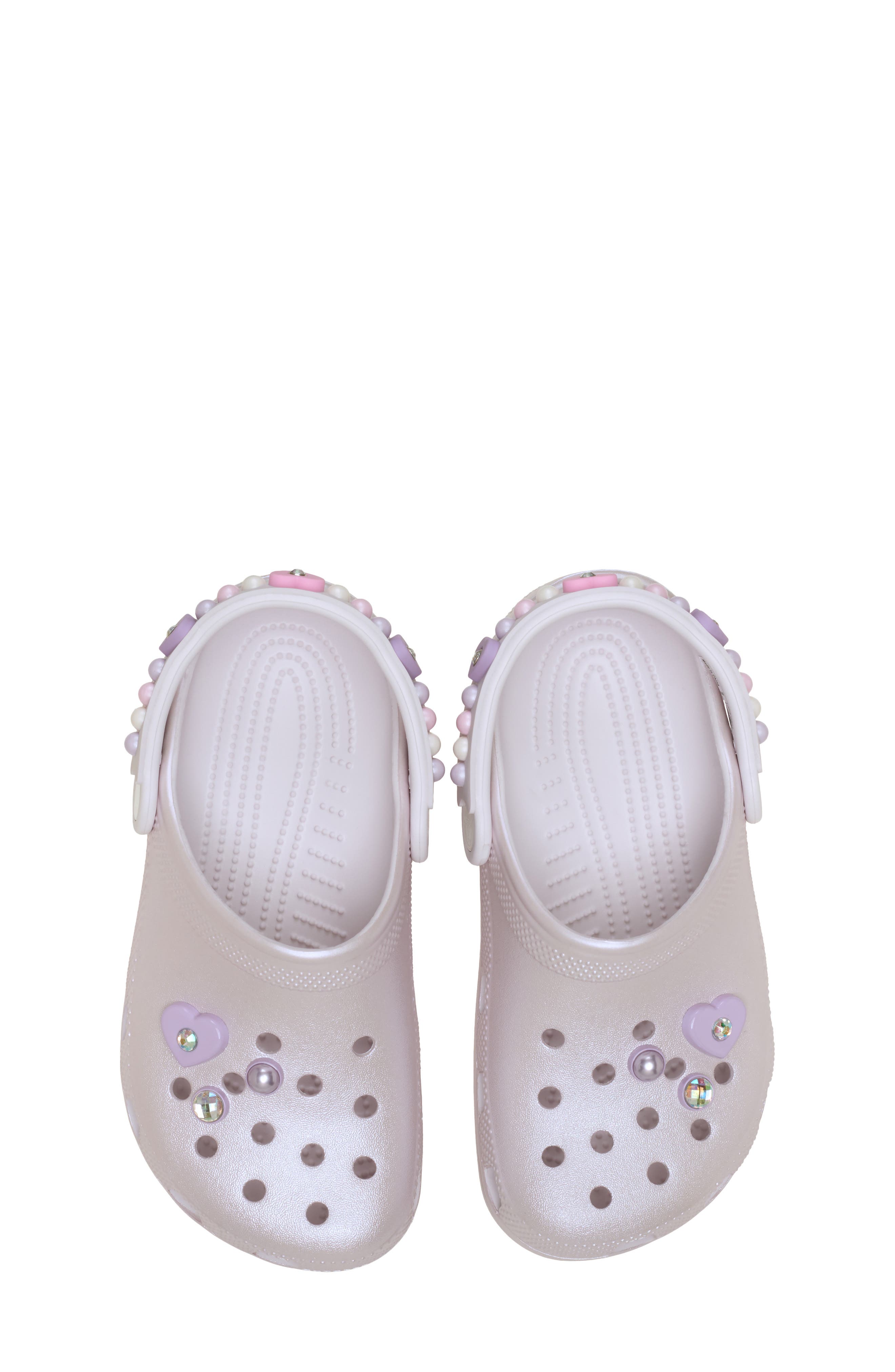 Kids' Classic Shine Clog, Alternate, color, GRAPE ICE