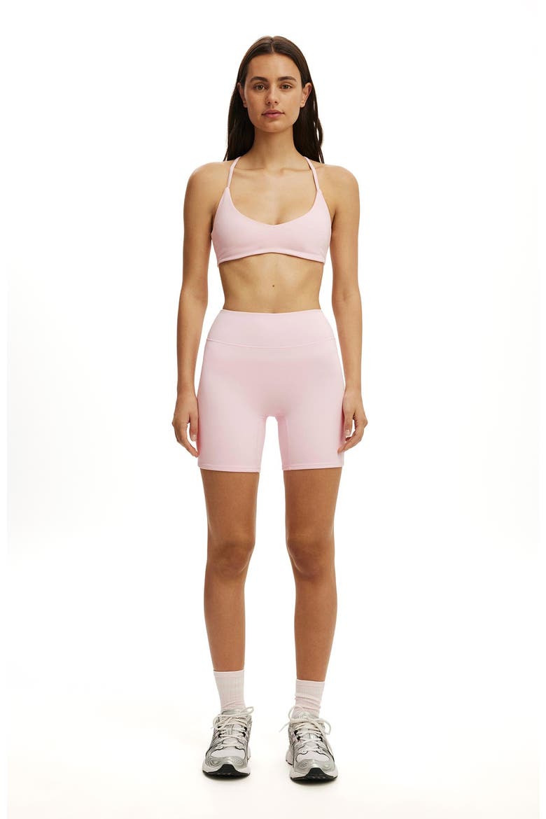 Women's Active Ultra Soft Contour Bike Short, Alternate, color, Cherry Dream