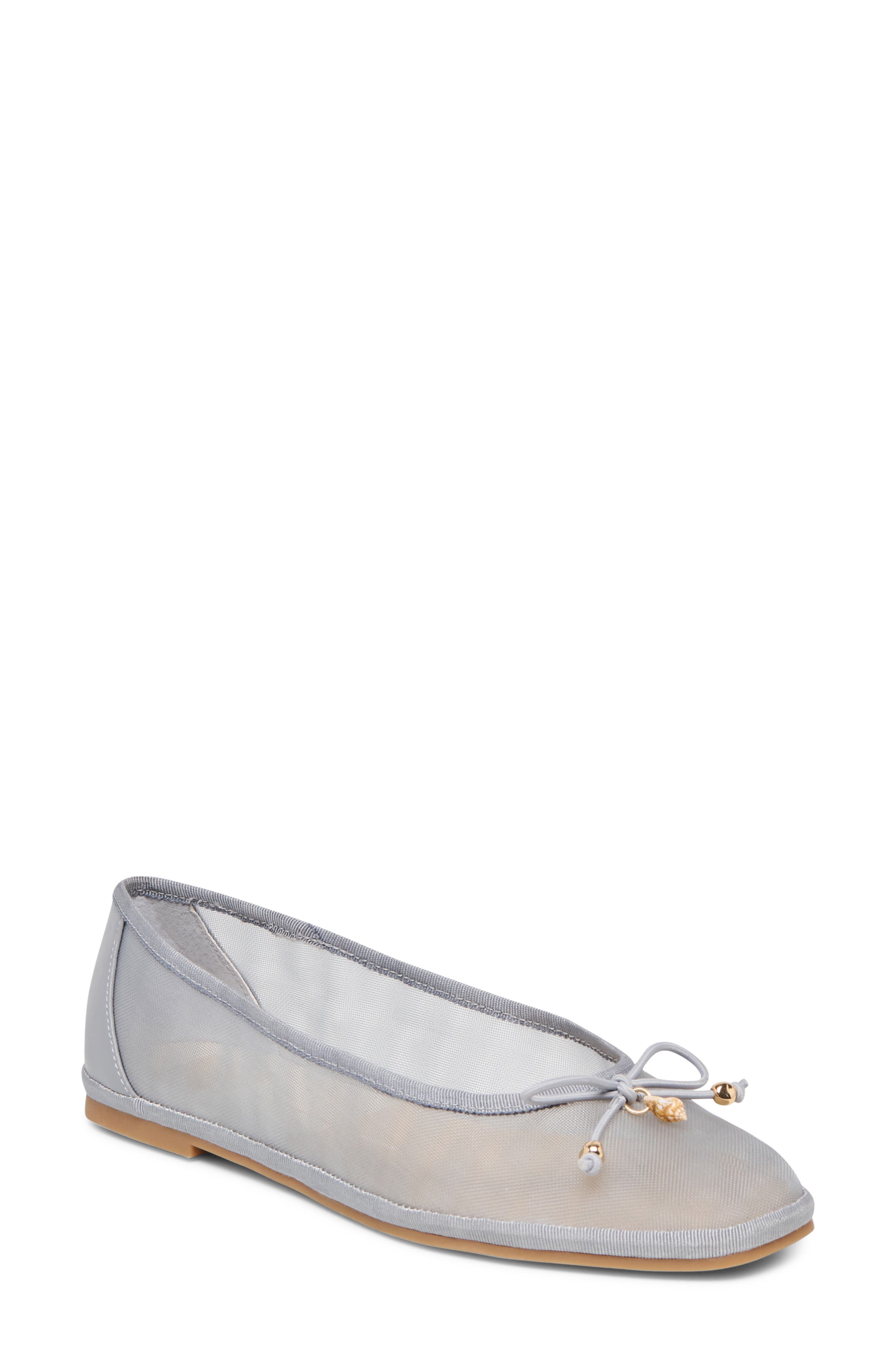 Tianna Mesh Ballet Flat, Main, color, PERIWINKLE MESH
