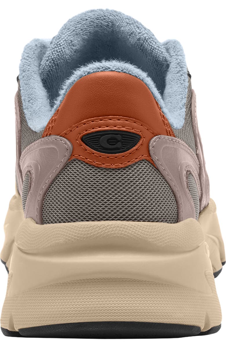 COACH Bolt Runner Sneaker, Alternate, color, Light Denim Multi