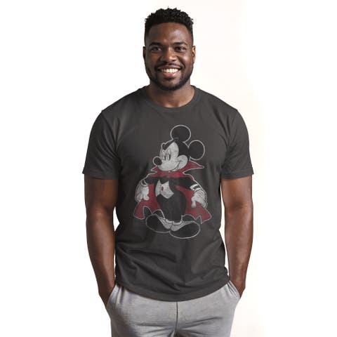 Men's Halloween Retro Vampire Short Sleeve Graphic T-shirt