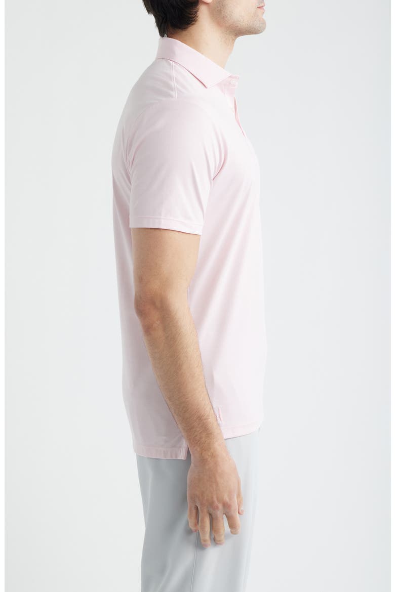 Elba Top Shelf Cotton Blend Piqué Polo, Alternate, color, PAMPLEMOUSSE