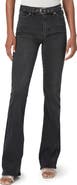 PAIGE High Waist Laurel Canyon Slim Leg Jeans