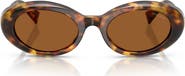 Miu Miu 52mm Oval Sunglasses