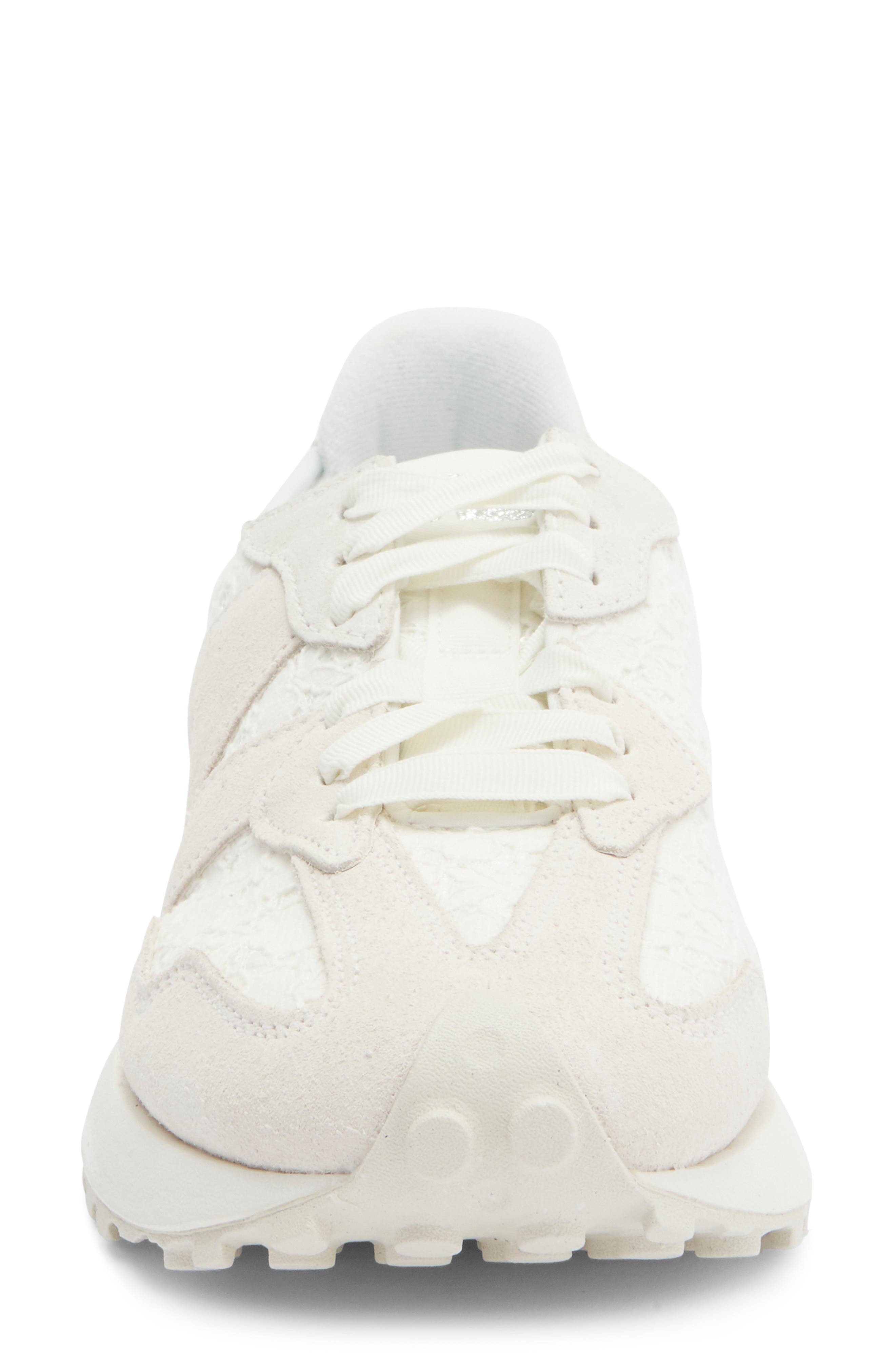 New Balance 327 Lace Sneaker, Alternate, color, Sea Salt/ Sea Salt