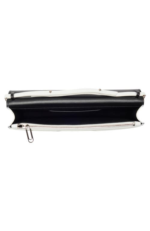 Off-white Binder Leather Wallet On A Chain In Multi