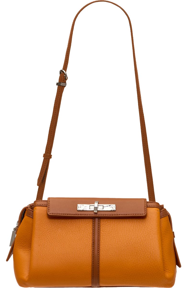 HAMMITT Medium Baguette Bag, Alternate, color, Tailored Tangerine/ Silver