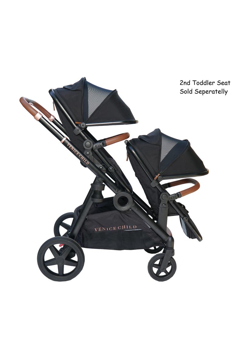 Venice Child Maverick Full Size Stroller, Alternate, color, Eclipse Black