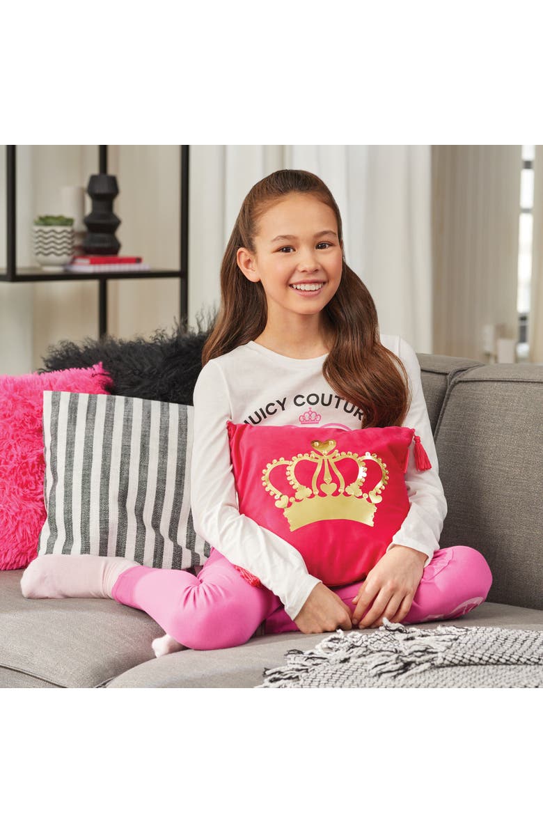 Juicy Couture Make It Real Juicy Couture DIY Lux Pillow Kit, Alternate, color, Multicolored