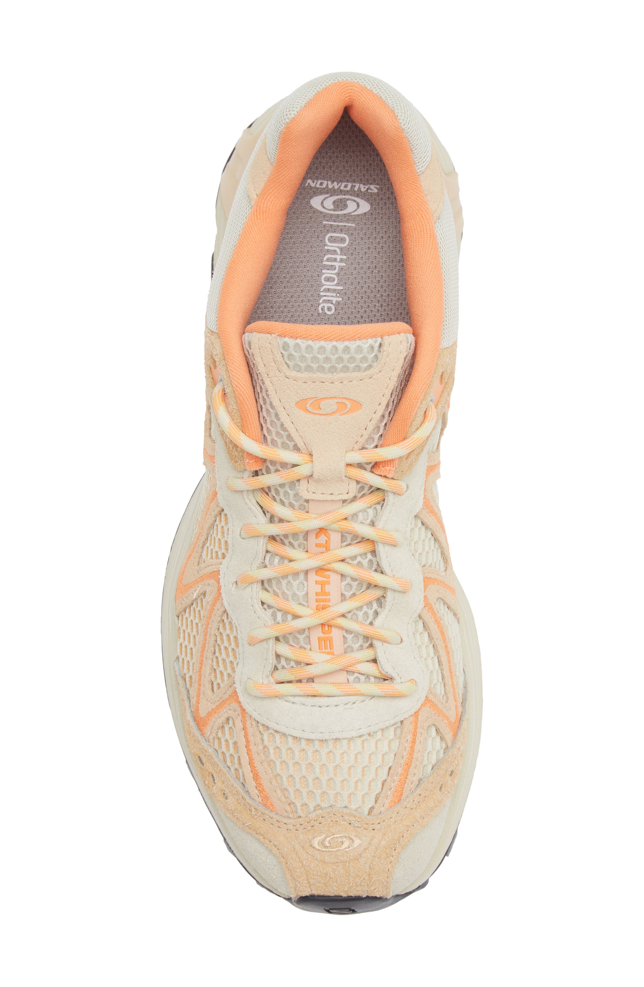 Gender Inclusive XT-Whisper Embroidery Sneaker, Alternate, color, ASPARAGUS/ ALMOND/ NECTARINE