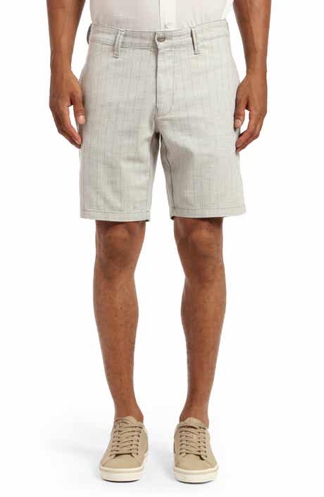 Mavi Jeans Noah Pinstripe Flat Front Stretch Twill Shorts