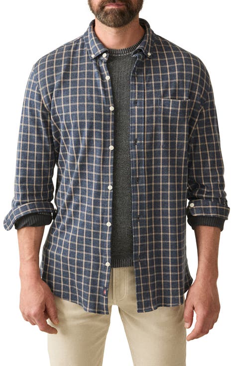 Coastline Knit Button-Down Shirt
