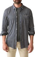 Faherty Coastline Knit Button-Down Shirt