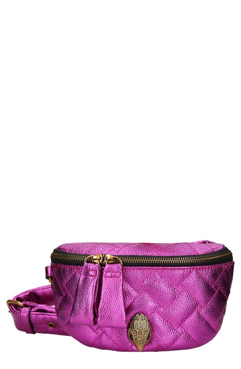 Small Kensington Soft Quilted Leather Belt Bag