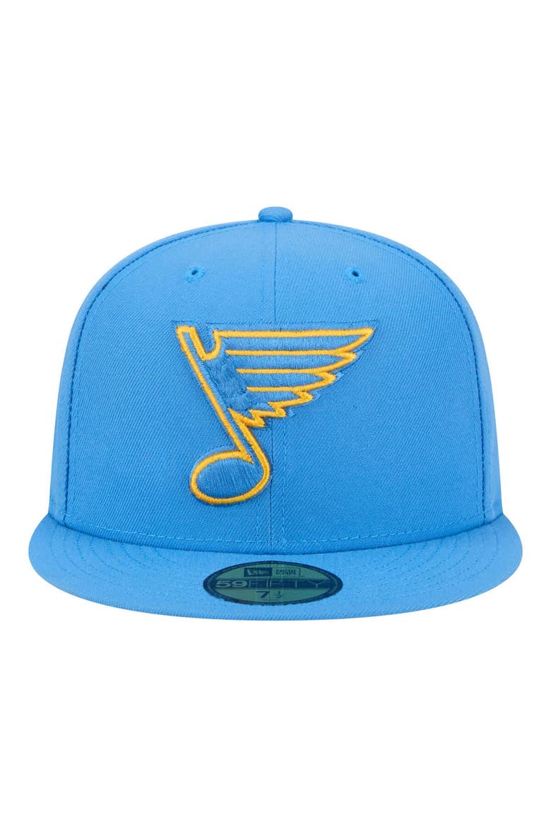 Men's New Era  Light Blue St. Louis Blues Core 59FIFTY Fitted Hat, Alternate, color, Light Blue