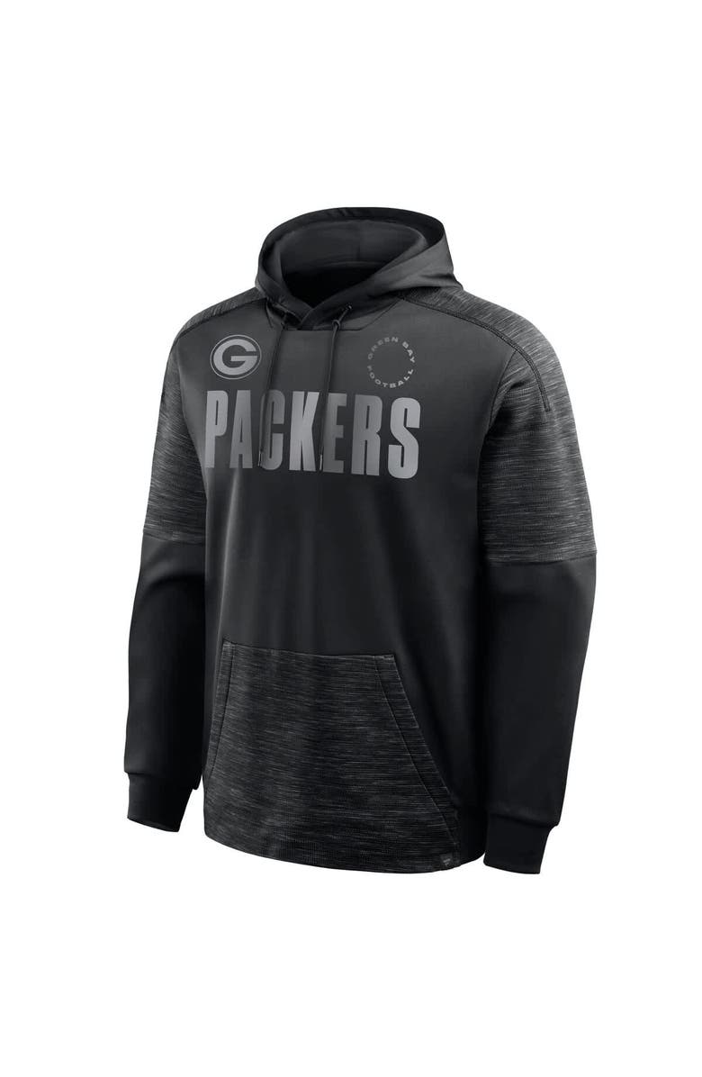 FANATICS Men's Fanatics Black Green Bay Packers Chip Shot Pullover Hoodie, Alternate, color, Black