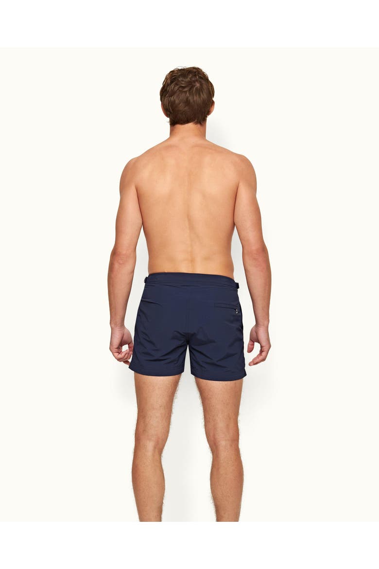 Setter Shorter Length Swim Shorts, Alternate, color, Navy
