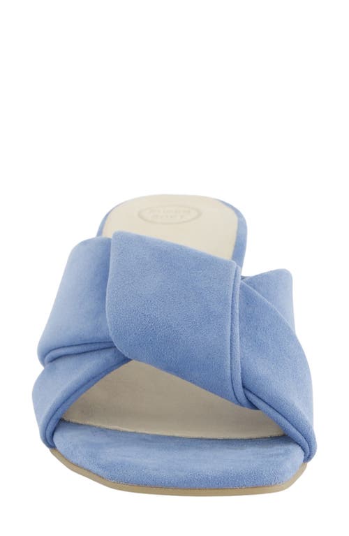 Paul Green Yasmin Sandal In Denim Suede