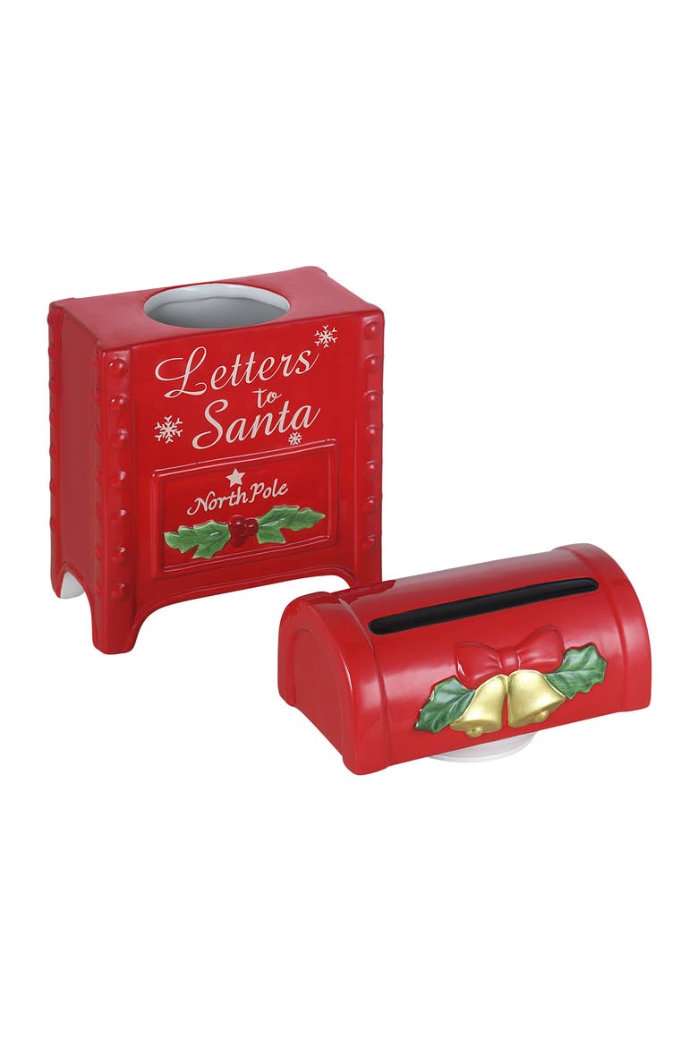 12 in. Mailbox Ceramic Cookie Jar, Alternate, color, Multicolored