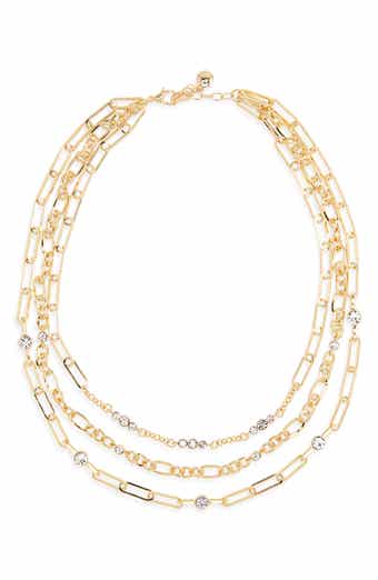 BaubleBar Hera Layered Chain Necklace