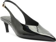 Schutz Alicia Leather Slingback Pump