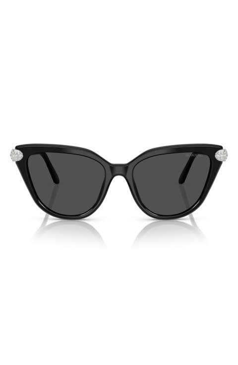 56mm Cat Eye Sunglasses