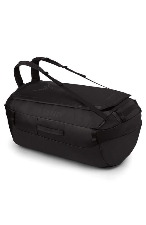 Osprey Transporter 120-liter Duffle Luggage In Raven Black/black