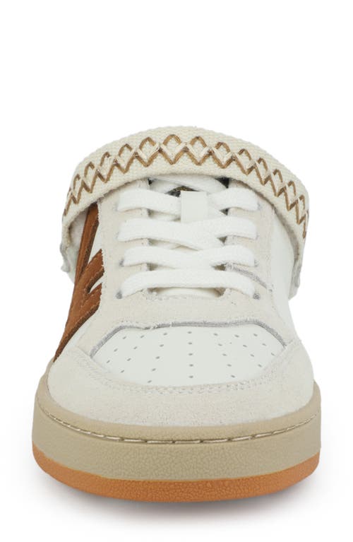 Vintage Havana Baller Faux-fur Lined Sneaker Mule In White