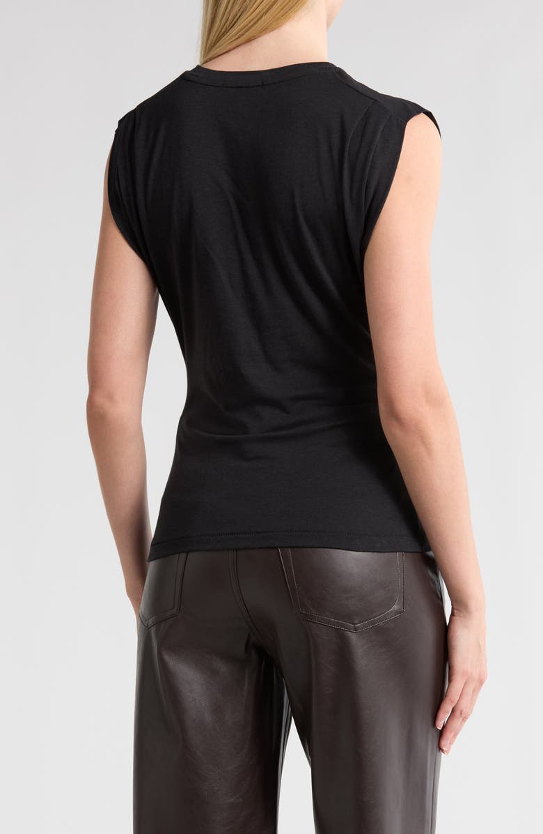 rag & bone The Jersey Pleat Tank, Alternate, color,