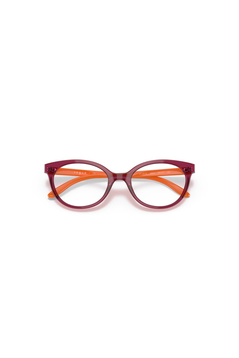 45mm Oval optical glasses, Alternate, color, Red