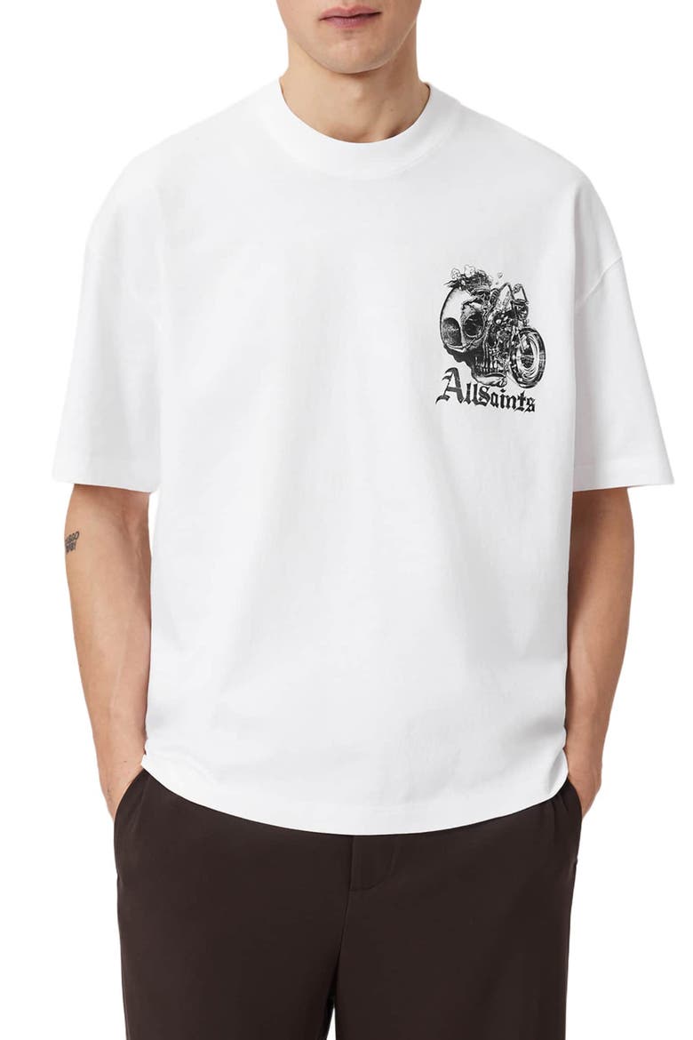 Panhead Graphic T-Shirt, Main, color, OPTIC WHITE