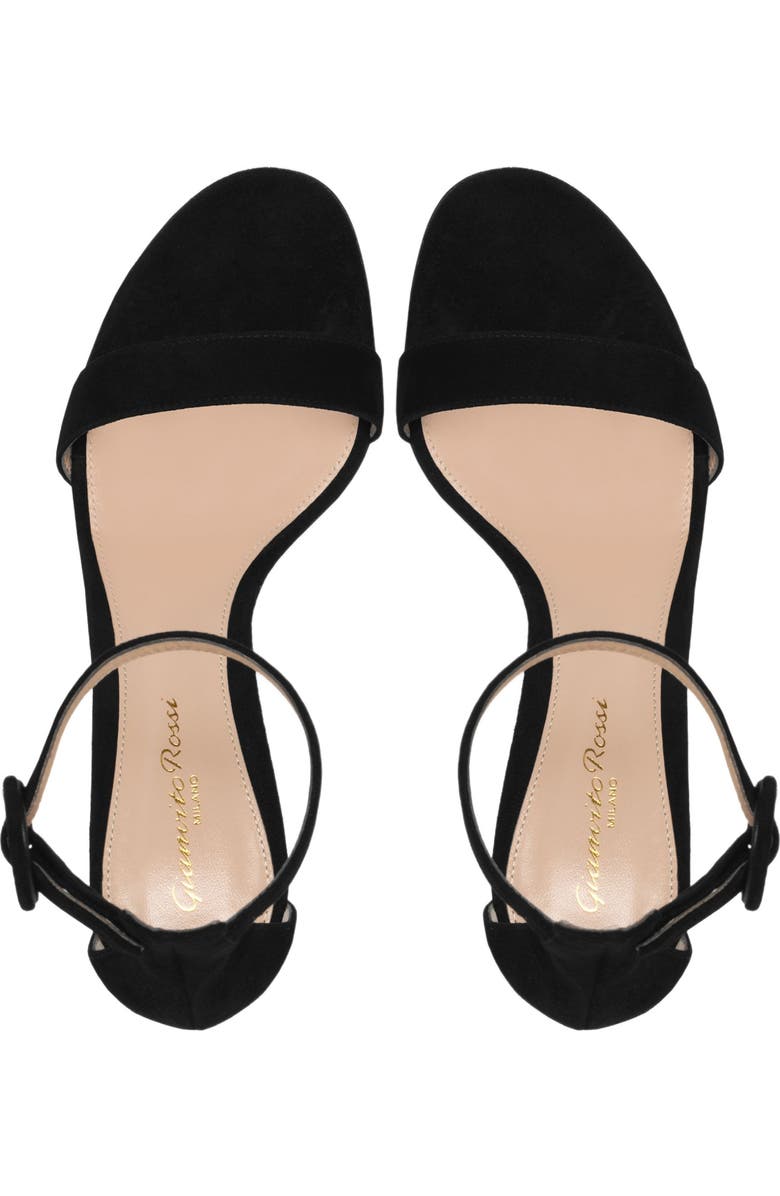 Gianvito Rossi Portofino 70 Sandals, Alternate, color, Black