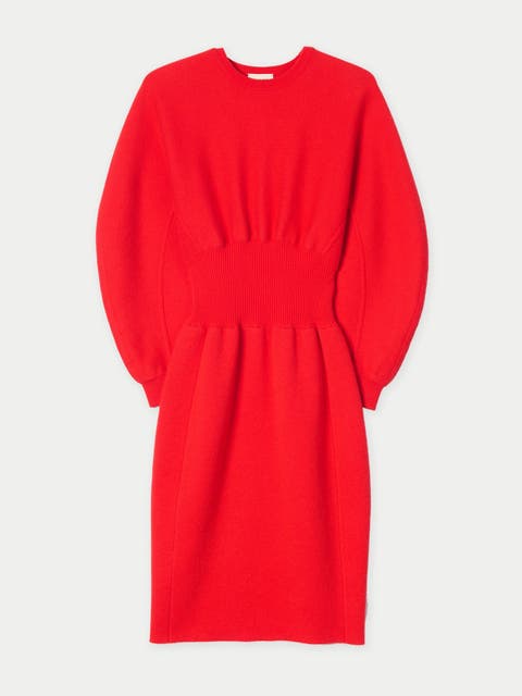 Cashmere Sculptural Dress