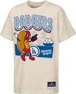 Mitchell & Ness Youth Mitchell & Ness Cream Los Angeles Dodgers Step Back Up Mascot T-Shirt