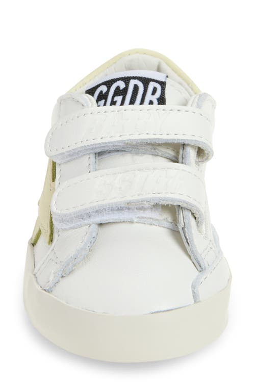 Golden Goose Baby School Sneaker In Multi