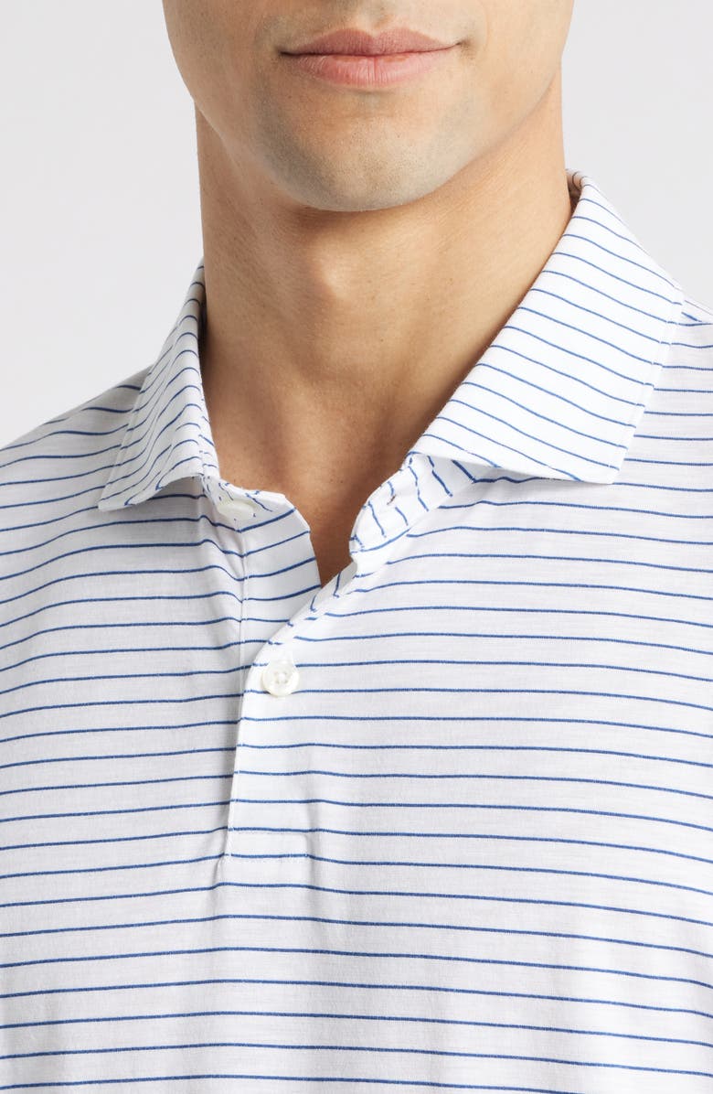 Peter Millar Crown Crafted Stripe Pima Cotton Polo, Alternate, color,