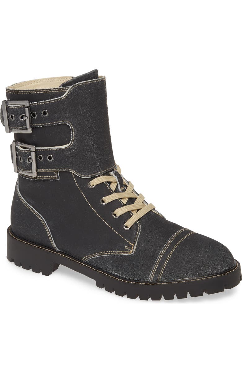 B*O*G COLLECTIVE Band of Gypsies Atwood Dual Buckle Bootie, Main, color,