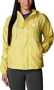 Columbia Women's Columbia Yellow Nashville SC Flash Challenger Omni-Shade Full-Zip Windbreaker