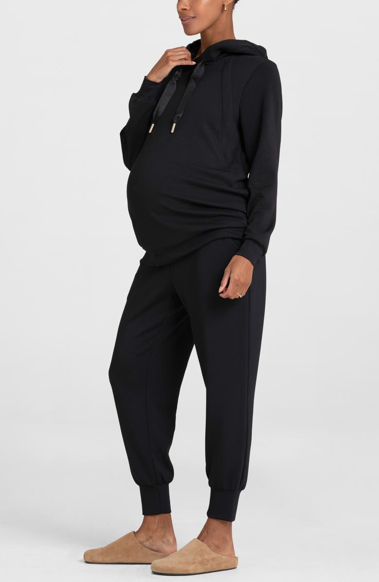 Seraphine Over the Bump Maternity Joggers, Alternate, color, 