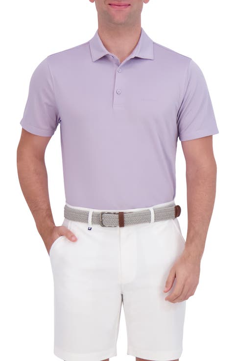 Solid Tech Pique Sports Fit Polo