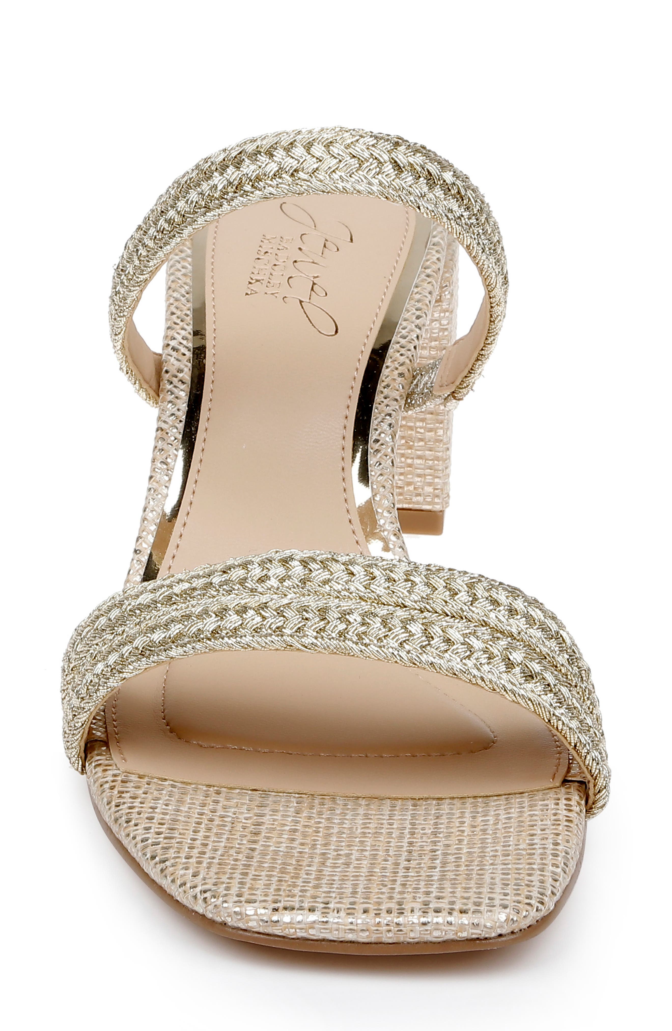 Heat Slide Sandal, Alternate, color, CHAMPAGNE GOLD